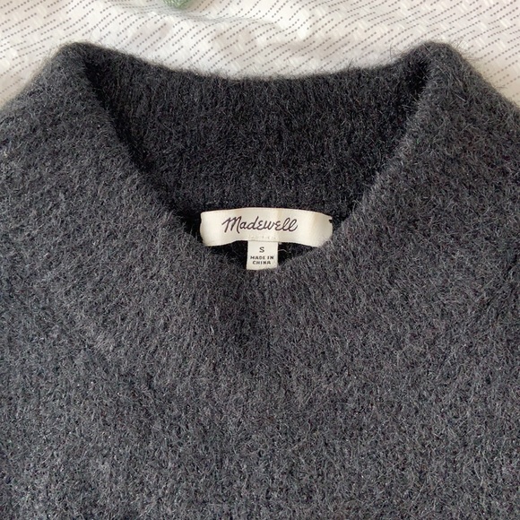 Madewell Eaton Puff-Sleeve Pullover Sweater - Picture 6 of 6